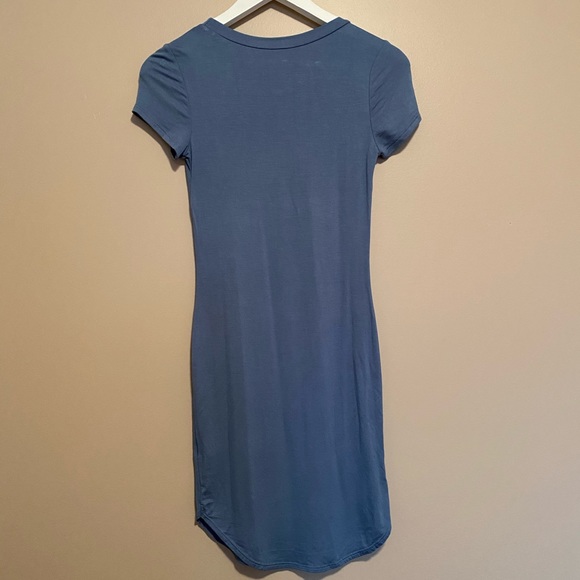 Francesca Bo Bee stone blue boho dress - Picture 3 of 3